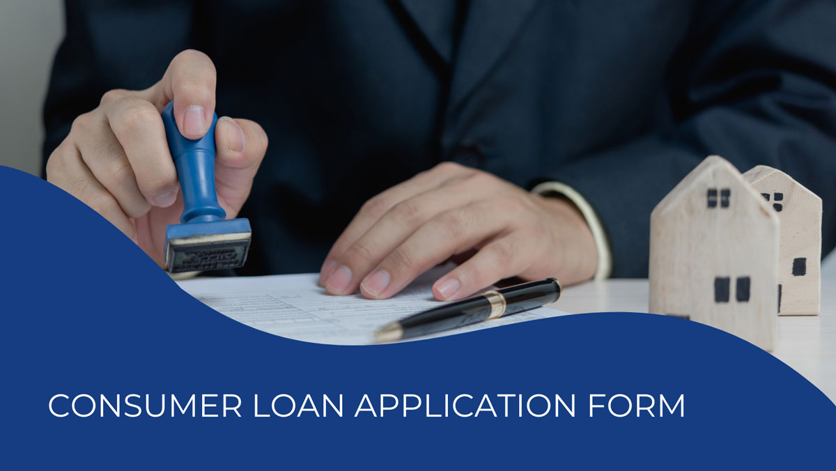 consumer loan application form